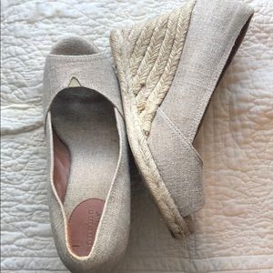 Mix & Match 2/$20 Tan wedge espadrilles (Sonoma)